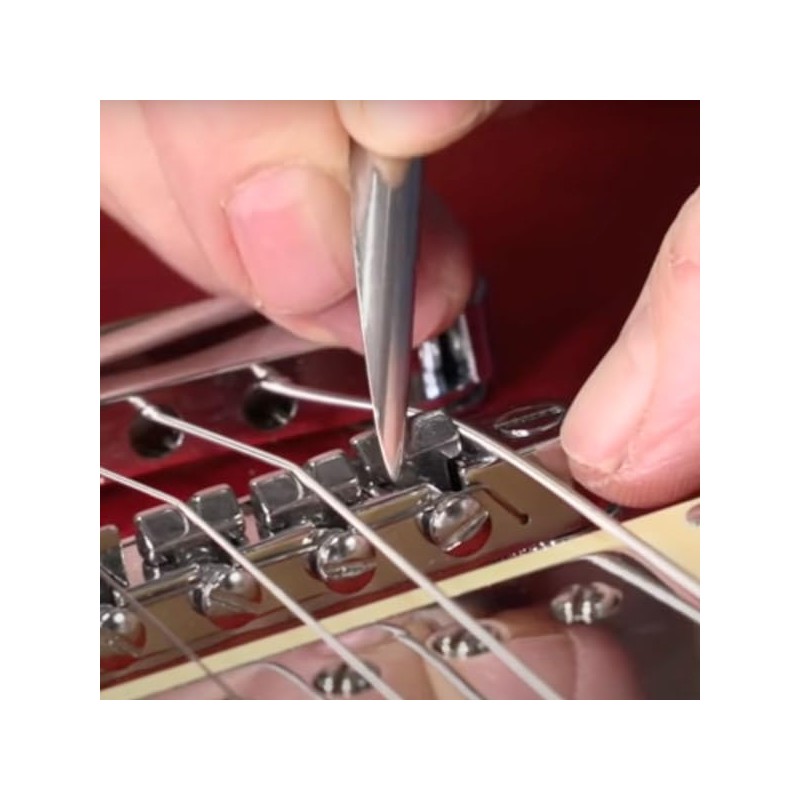 StewMac Understring Fret Dressing File, 20-Degree Angle