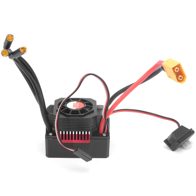 SURPASSHOBBY 80A Waterproof Brushless ESC with XT60 Plug for 1/0