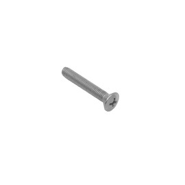 #10-32 Oval Head Machine Screws, Phillips Drive, Stainless Steel 18-8, Full Thread, Bright Finish, Machine Thread, Quantity 100 (1-1/4")