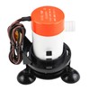 NovelBee Portable 12v Livewell Aeration Pump System Kit,350GPH Pump Aerator