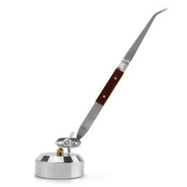 QWORK Third Hand Tweezers, Cross Locking Jewelry Welding/Soldering Tweezers with Base 360°Rotation, Jewelry Making Repair Kit