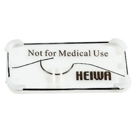 HEIWA Surgical Surgery Suture Practice, 1.0 inches (26 mm), Thread Included, 17.7 inches (45 cm), Suture Needles, 5 Pieces (Pack), Silk Thread, Silk Thread, Black Silk Blade, Silk Braided
