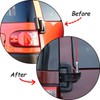 KMFCDAE Tailgate Antenna Flag Whip Light Rear LED Spot Lamp