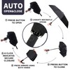 TECPEX Folding Umbrella Portable Windproof Automatic Compact Umbrella Strong Frame