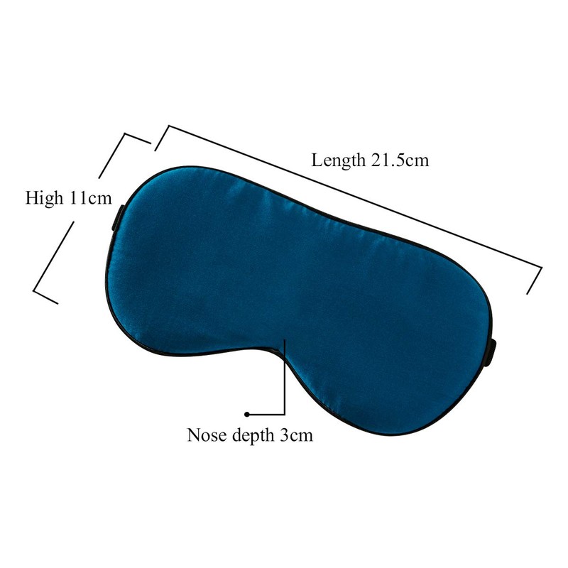 Vtrem 100% Silk Sleep Mask for Sleeping Double Layer Comfortable