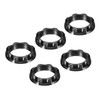 PATIKIL E12 Light Socket Ring, 5 Pack Lamp Shade Holder