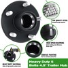 2 Sets 5 on 4.5" Trailer Hub Kit, 2,000 lb