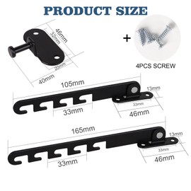 Window Locks Child Safety Cat Window Guard Security Bars Flat Cats Window Protection Latch Child Patio Bedroom Door Stay Hold Open Baby Proof Cupboard Locks Window Restrictors for Upvc (16.5cm White)