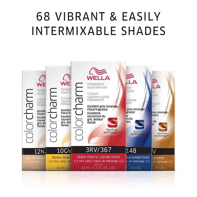 Wella Color Charm Liquid Haircolor - 6R Canyon Reds -