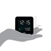 Braun BC09 Digital Travel Clock - Black