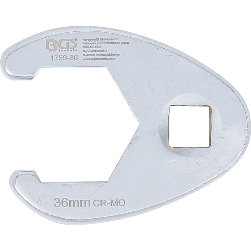 BGS 1759-36 | Crowfoot Spanner | 12.5 mm (1/2") Drive