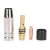 19Pcs Torch Welding Accessories Kit Nozzles Contact Tips for Binzel