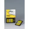 Post-it Index Medium In a Plastic Dispenser, Yellow, 50 Flags/Dispenser,