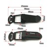 2PCS Iron Tension Clasp, 91mm Spring Loaded Toggle Latch for