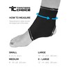 Trainers Choice Ankle Compression Sleeve, for Men & Women, Assists