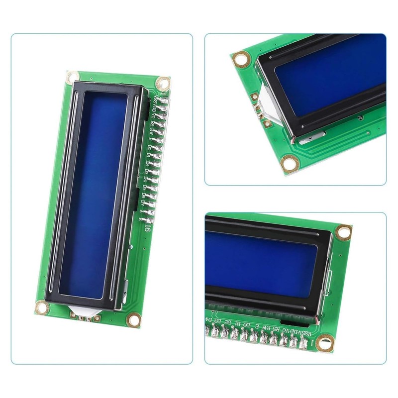 ARCELI IIC I2C TWI 1602 LCD Module Display, Serial 16