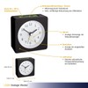 TFA Dostmann LOOM 60.1031.01 Analogue Alarm Clock Automatic Lighting with