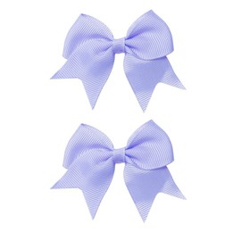 GFun Hair Ornament, Ribbon, Small, Children, Cheer, Set of 2, Clip, Hair Accessories, Barrette, Hakama, Graduation Ceremonies, Weddings, Recitals, Yukata, Clothes, Fuji Purple