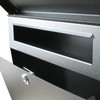 Cerraduras de seguridad para clóset con 2 llaves para archivos,