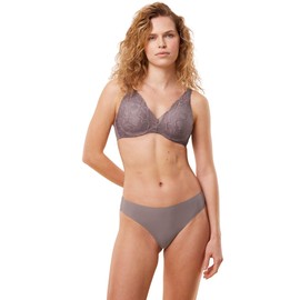 Triumph Women's Body Makeup Illusion Lace Wp Bra, pigeon grey