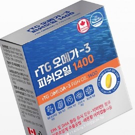 Health Support rTG Omega 3 Fish Oil 1400 60 Capsules ks-Nature / 건강보조 rTG 오메가3 피쉬오일1400 60캡슐 ks-네이처