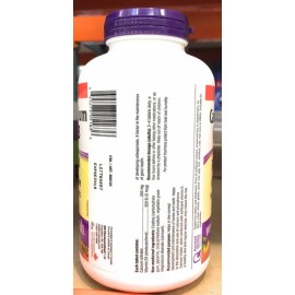 Calcio Citrato 300 Mg D3 200 Ui 350 Tabletas Webber Naturals