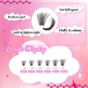 FADLASH Lash Extension Kit 100D Lash Clusters 8-16mm Eyelash Clusters