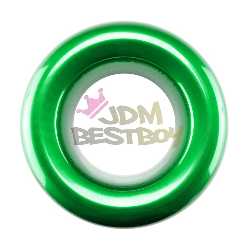 JDMBESTBOY 3" Green Short Ram Cold Air Intake Turbo Horn