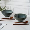 Ceraozmus 2X Ceramic Ramen Bowls - 40 oz - 20cm