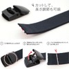 Gevard Black Buckle Belt, Center Line, Made in Japan, GI