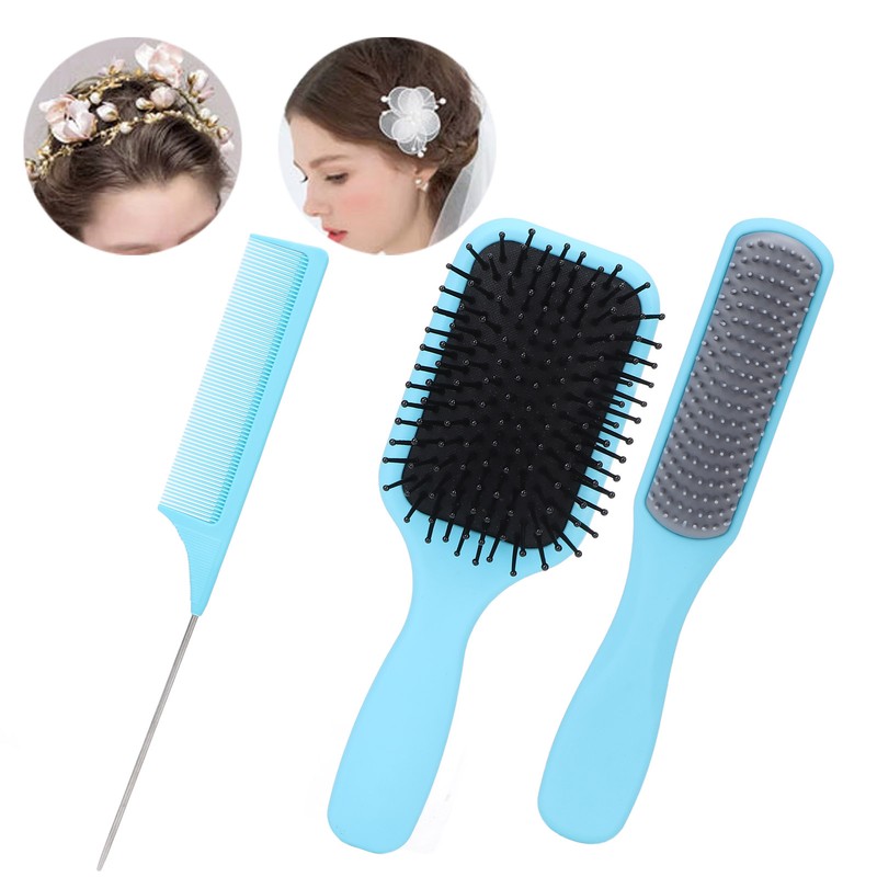 3 Pcs Hair Comb Set Hairdressing Care Styling Comb Set