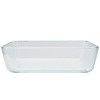 Pyrex (1) 7210 3-cup Glass Dish & (1) 7210-PC Green