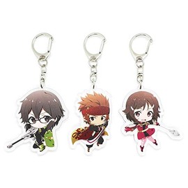 EBTY DREAMS Inc. - Set of 3 Sword Art Online (SAO) Acrylic Keychain Kirito Sinon (Asada Shino), Klein, Lisbeth