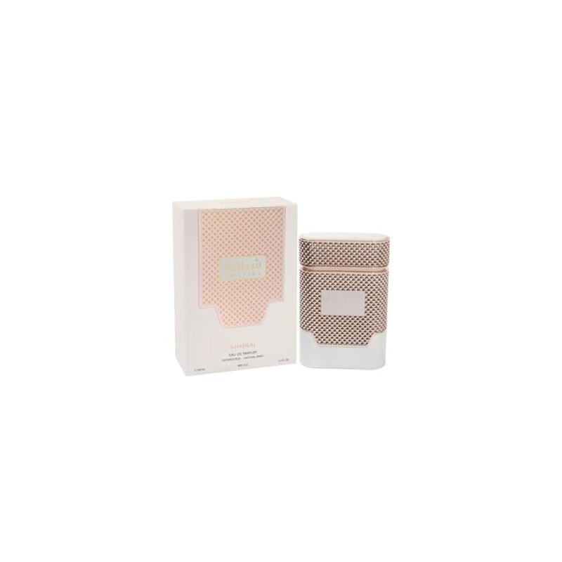 Khadlaj Shiyaaka White Eau de Parfum Spray for Women, 3.4