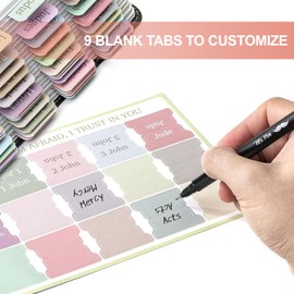 Cozy Core Boho Theme Laminated Bible Tabs, 75 Tabs for Women and Men, Bible Tabs for Study Bible, Bible Index Tabs, Bible Book Tabs, Bible Labels Tabs, Bible Tabs (Morandi)