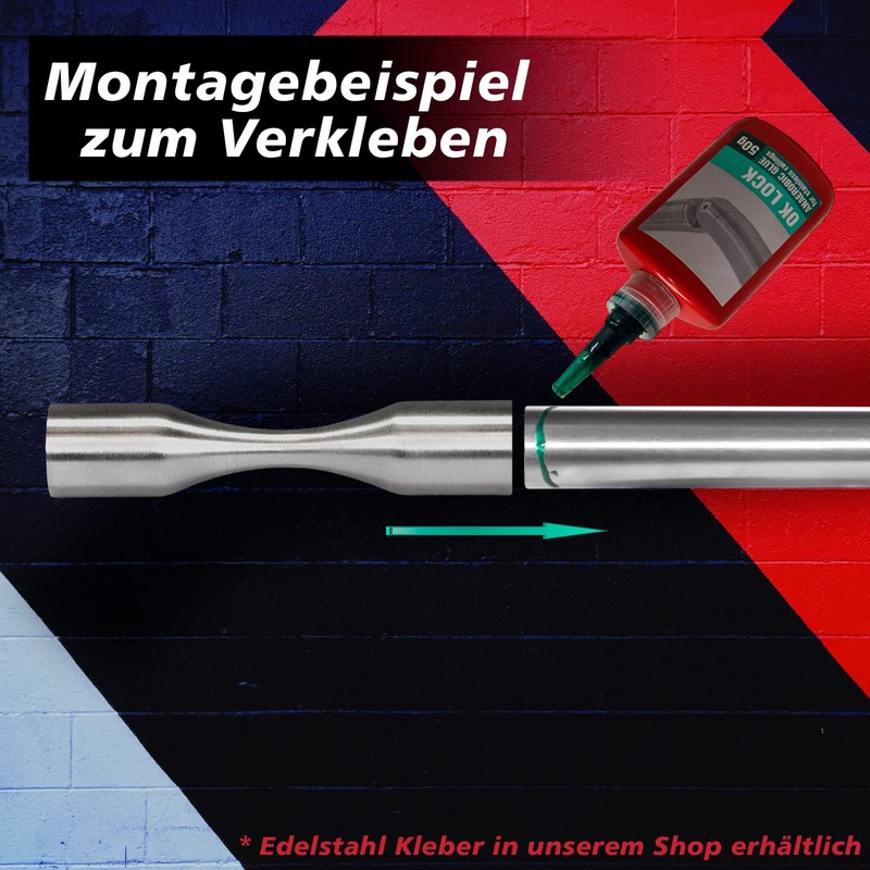 PRIOstahl Rod Connector Flexible Connector Filling Rod Bendable Truss Holder