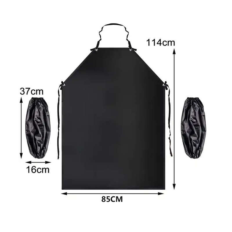 High Strength Adjustable Waterproof Apron, Industrial PVC Rubber Work Apron,