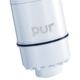 PUR Faucet Mount Replacement Filter 2-Pack, Genuine PUR Water Filter for Sink Faucet, Lead Reducing, 6-Month Value, White (RF33752)