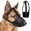 GHPKOTW Muzzle for Dogs, Soft Nylon Muzzle Breathable Muzzle for