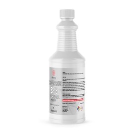 Hydrogen Peroxide 3% Technical Grade - 1 Quart – for Industrial Cleaning, Oxidation, Stain Removal, and Chemical Processing
