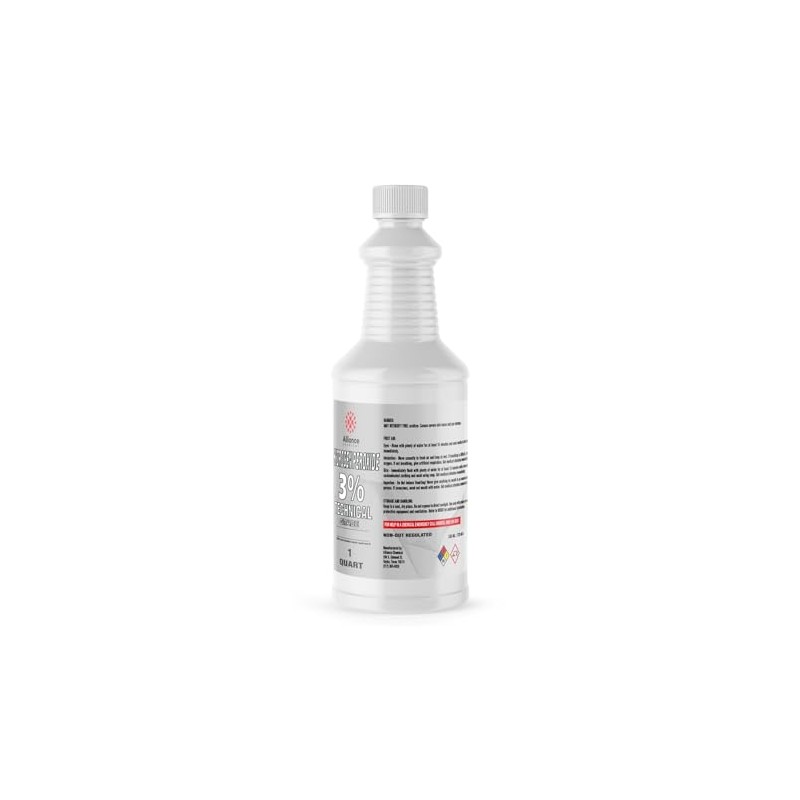 Hydrogen Peroxide 3% Technical Grade - 1 Quart – for