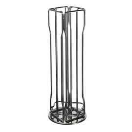 20 Piece 4 Row NESPRESSO VERTUO ESPRESSO ALTISSIO Coffee Pod Capsule Holder Stand with 360° Rotatable Base