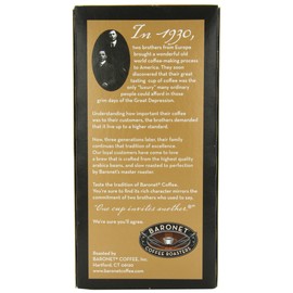 Baronet Coffee Decaf French Dark Roast, 18-Count Coffee Pods, 10 Gram Pods(Pack of 3)