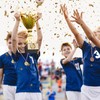 Relaxdays Set da 12 Medaglie d'oro per Bambini, Ø 5