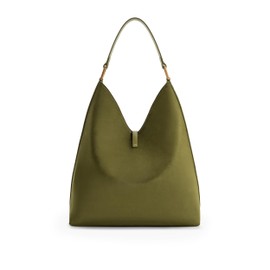 JW PEI Women's Aria Faux Suede Shoulder Bag - Dark Olive
