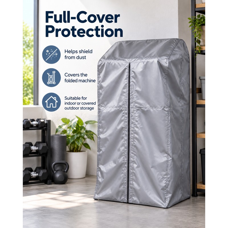 Waterproof Treadmill Cover with Secure Strap, Dustproof Polyester Running Machine