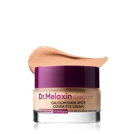 Dr.Melaxin Crema de ojos de calcio oscuro 0.53 oz – Crema de ojos de niacinamida y gluconato de calcio para ojeras, bolsas debajo de los ojos y flacid