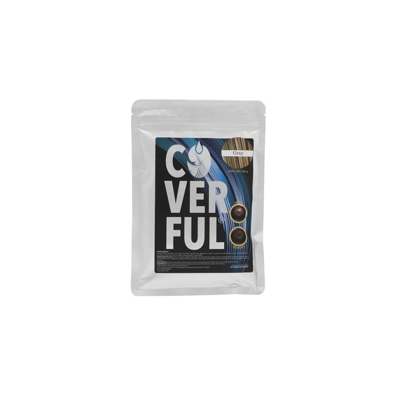 Fibra Capilar Coverful Premium 100 Gramos Para Cubrir Calvicie, Canas