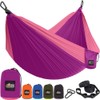 Gorilla Grip Durable Portable Camping Hammock, Holds 400lbs with Heavy