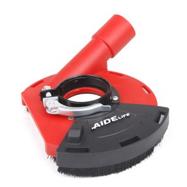 Aidelife Suction Hood for Angle Grinder 115/125 mm + Diamond Cup Wheel 125 mm x 22.2 mm